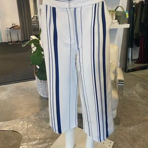 Judith and Charles wide leg crop pants